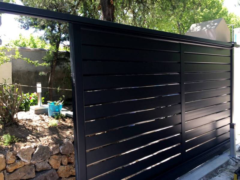 réparation de Portails coulissants électriques suite a des infractions sur Montpellier